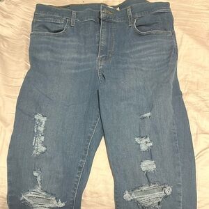 NWT Levi’s‎ Blue Ripped Skinny Jeans